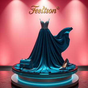 Feelitson Luxury Evening Gown