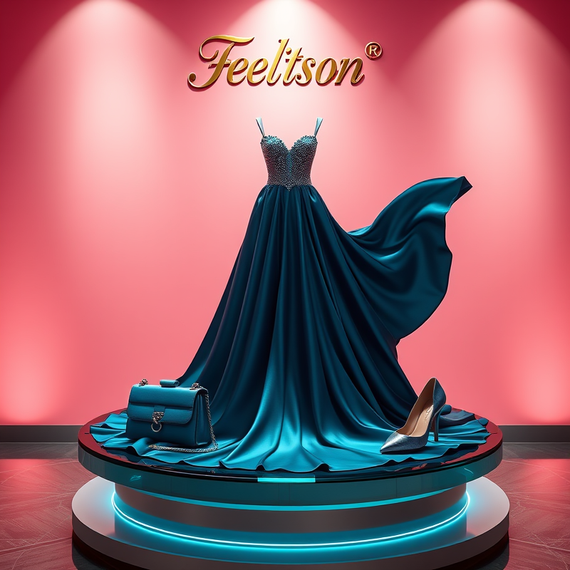 Feelitson Luxury Evening Gown
