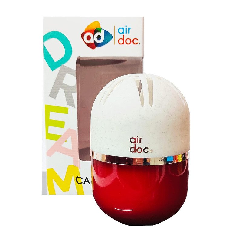 Feelitson Gel Long-lasting, Spill-proof Best Car Air Freshener Perfume Passion For Dashboard Office Home (100g Brown) Pack of 1